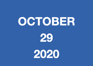 October 29, 2020