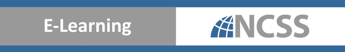 NCSS E-Learning Banner