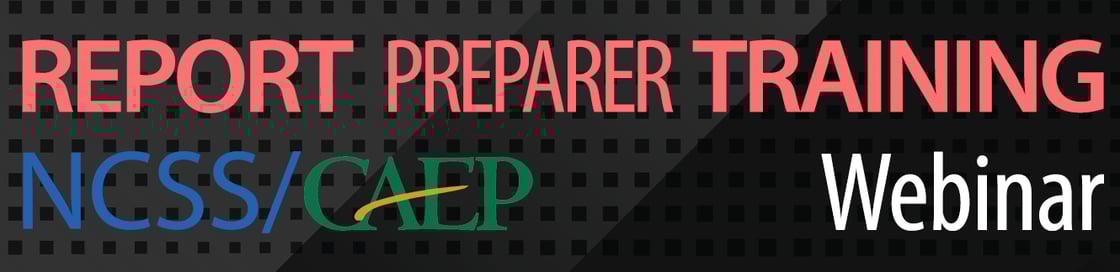 NCSS CAEP SPA Report Training Webinar